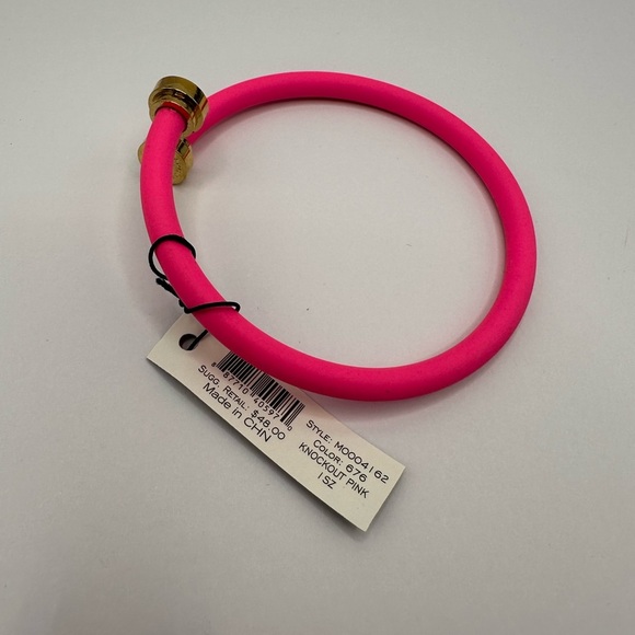 Marc By Marc Jacobs Knockout Pink Bracelet - One Size NWT Retail $48 - Picture 11 of 11